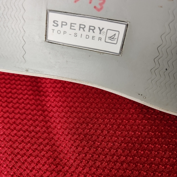 Sperry Top Siders Women's size 9.5 Gray canvas sneakers - Picture 8 of 10